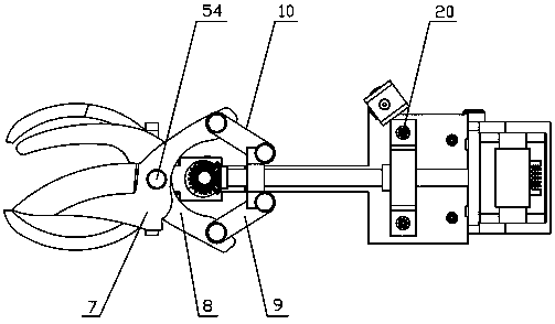 Electric portable fruit picking device