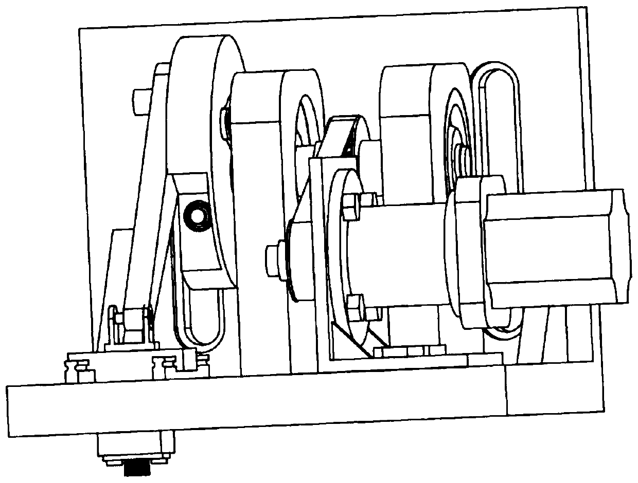 Horizontal vibration device for electrolytic machining of dovetail groove, and dovetail groove machining method