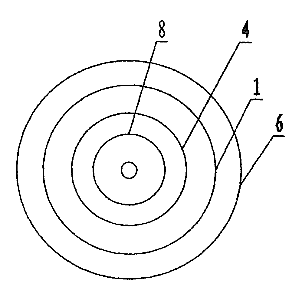 Oxygen-enrichment combustion assisting method of oxygen enrichment device of combustor of cement decomposing furnace