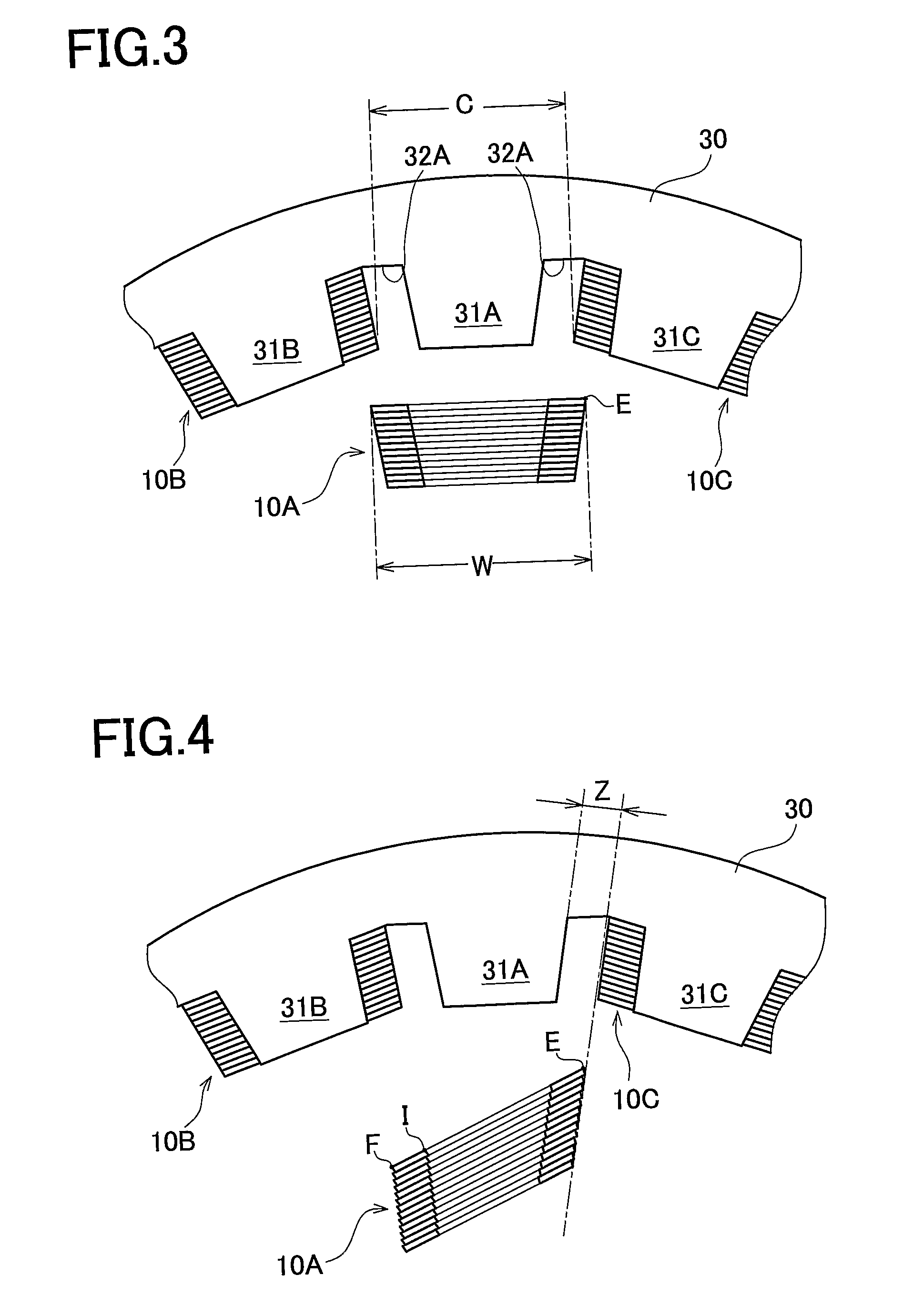 Insertion of pre-fabricated concentrated windings into stator slots