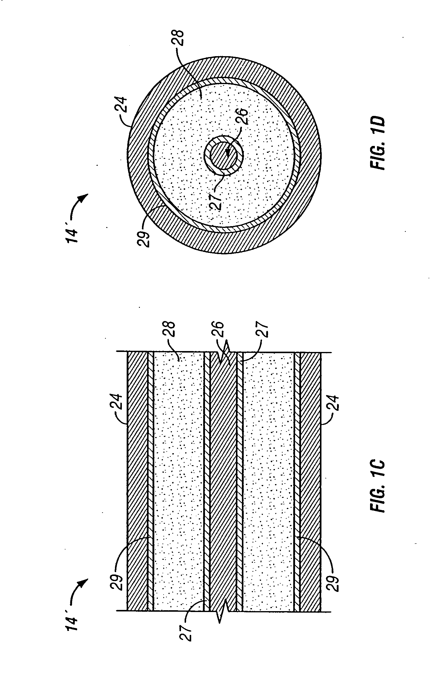 Microwave antenna having a curved configuration