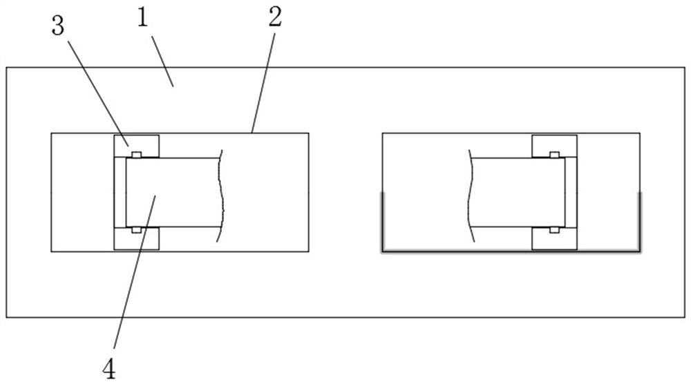 Production and detection device based on concrete for building