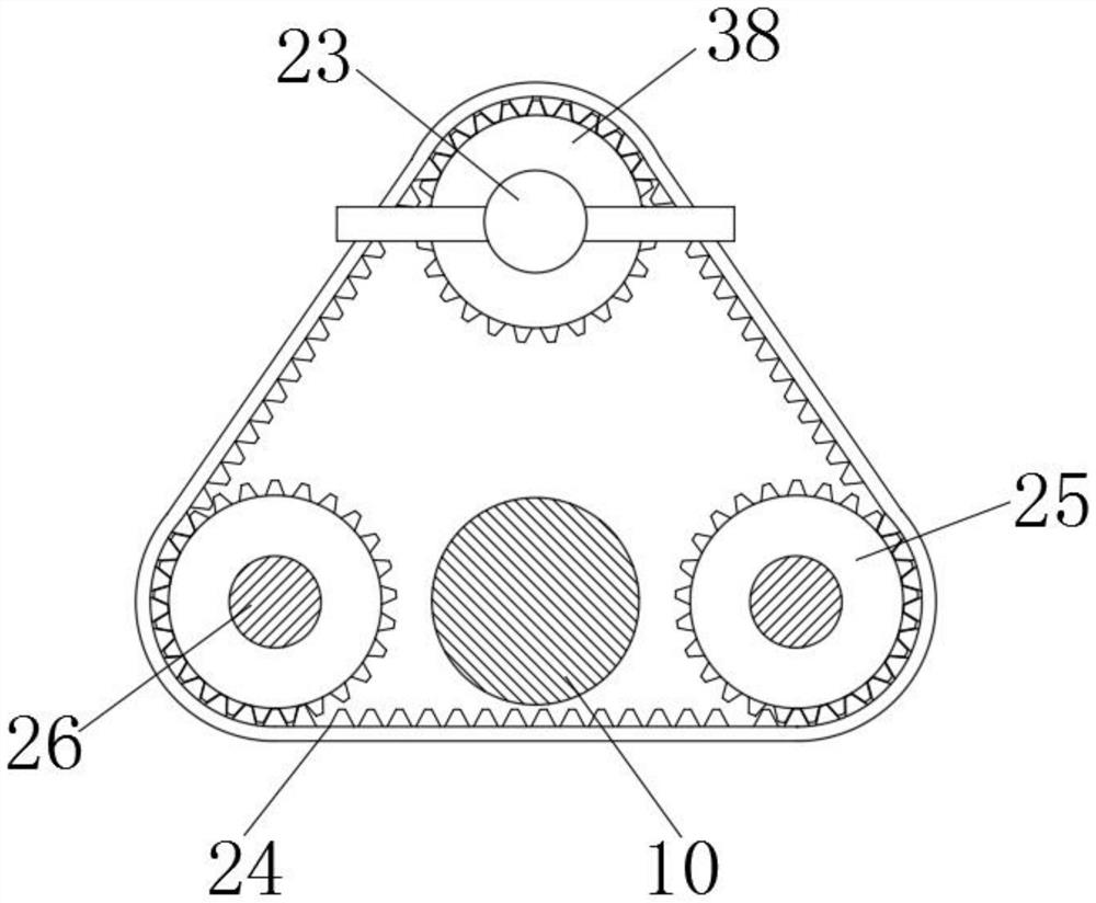 A painting device for spring production and processing