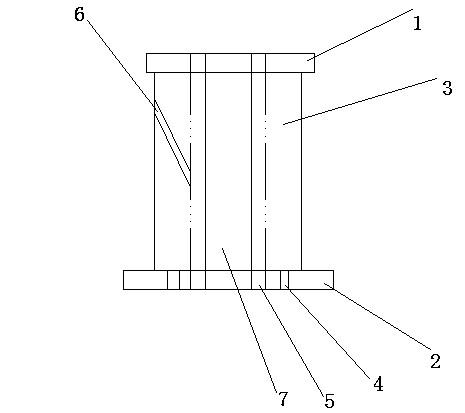 Nose stopper containing ointment for scalds and preparation method of nose stopper