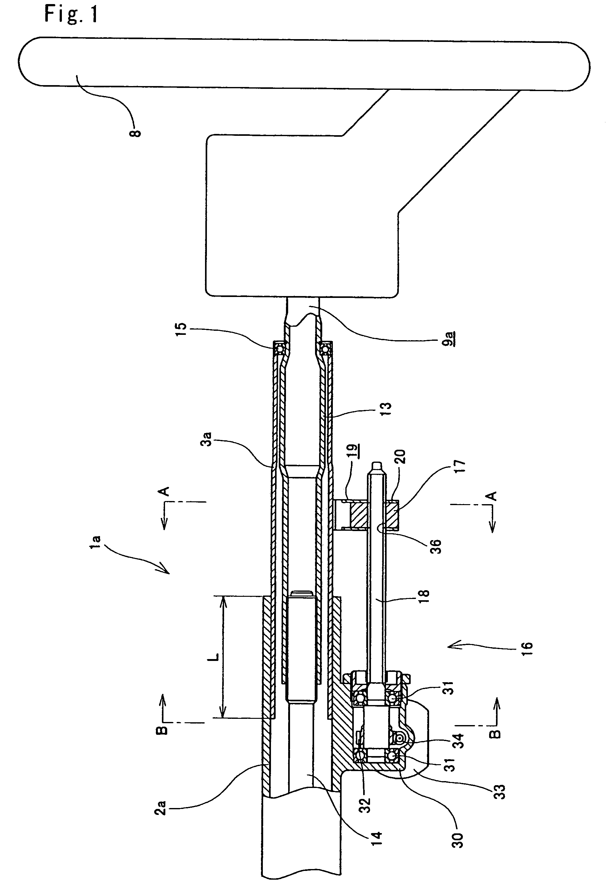 Motor-driven position adjustment apparatus for steering wheel