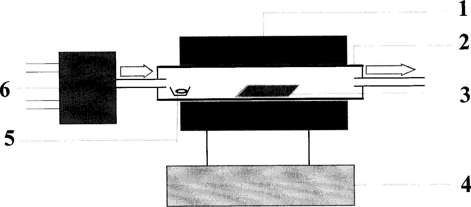 Array nanotube, mfg. method and use thereof