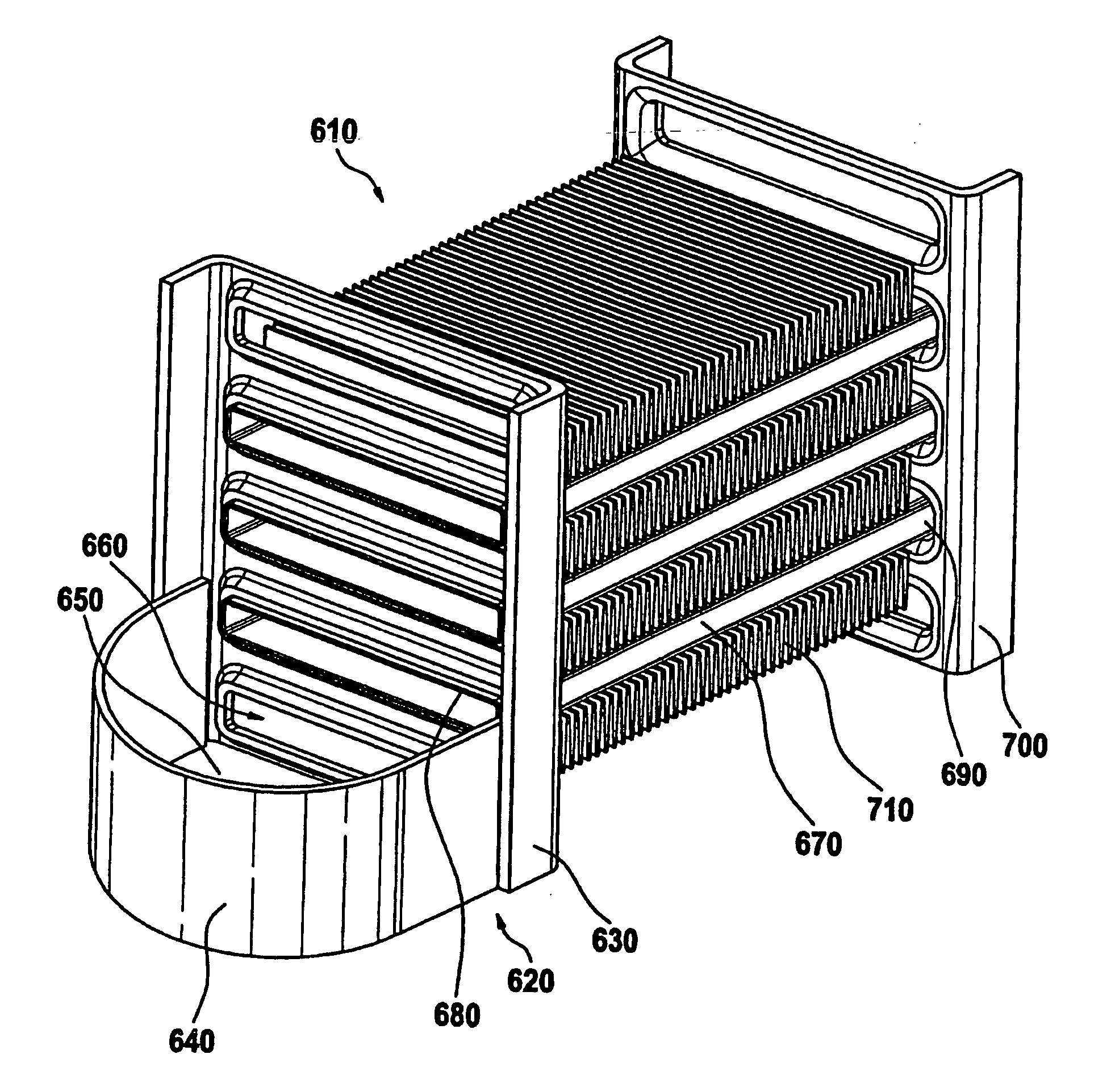 Heat exchanger useful as charge-air cooler for commercial vehicles