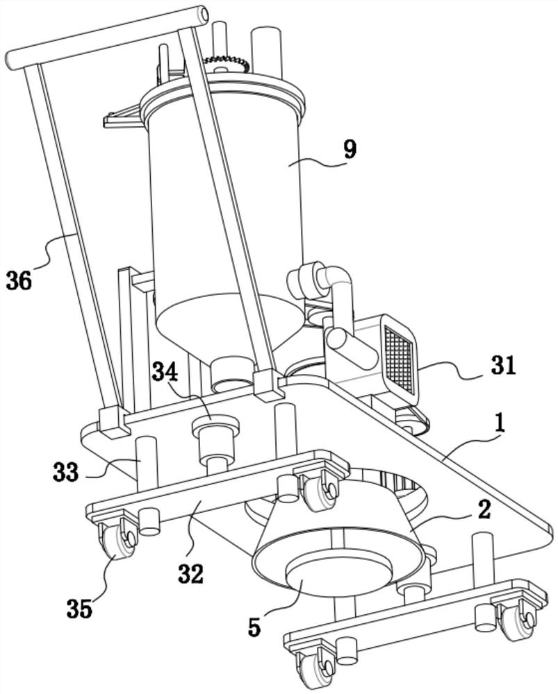 Grinding machine for shipbuilding