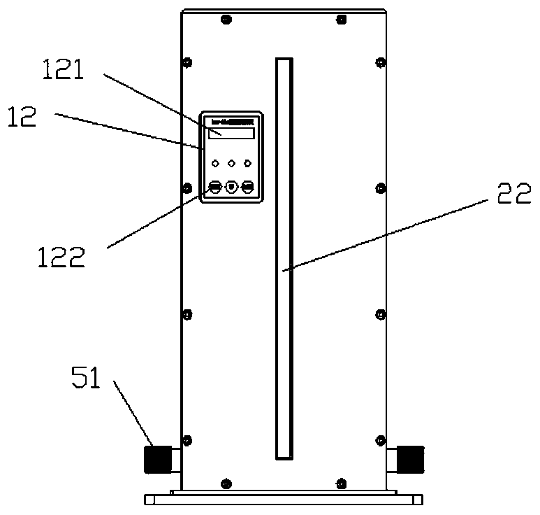 A high-anti-interference fan-shaped laser wireless subsidence instrument and its monitoring method