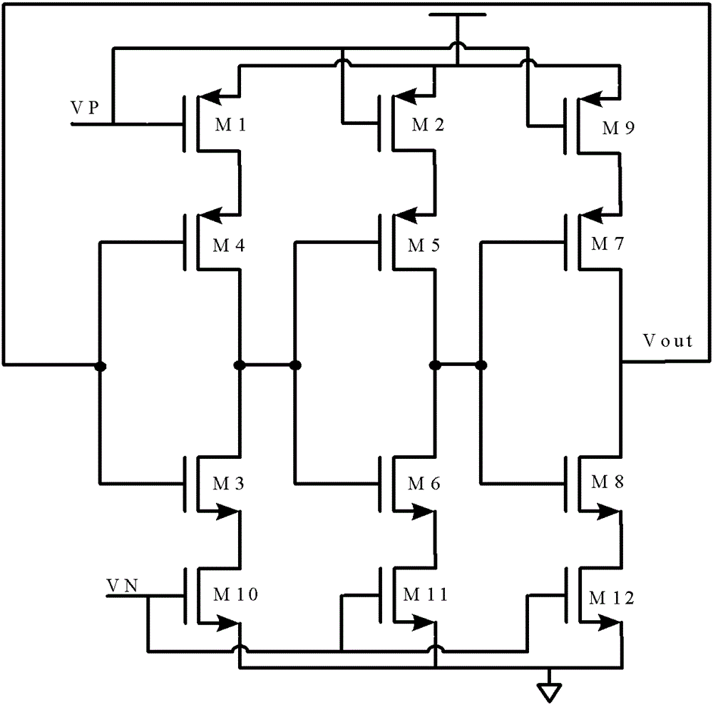 A low power oscillating circuit