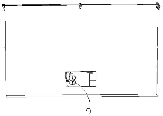 A power battery test control device