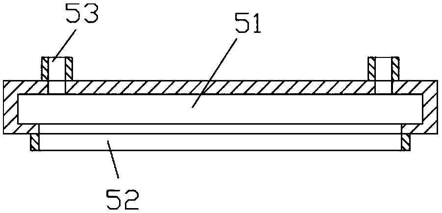 A printing and dyeing water liquid degreasing and filtering device