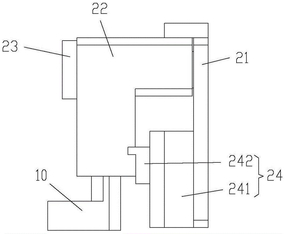 Connecting fixed structures and transport devices