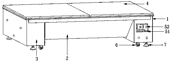 A far-infrared hyperthermia sand bed