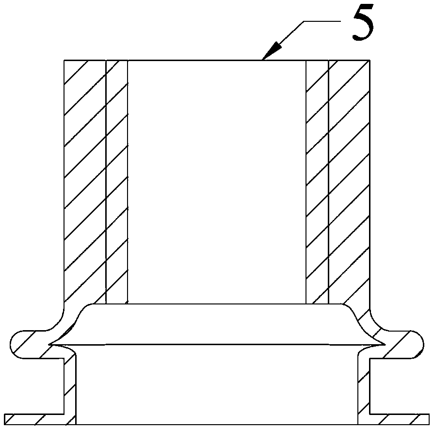 Bonding riveting installation structure of composite top cover used for rail traffic vehicle