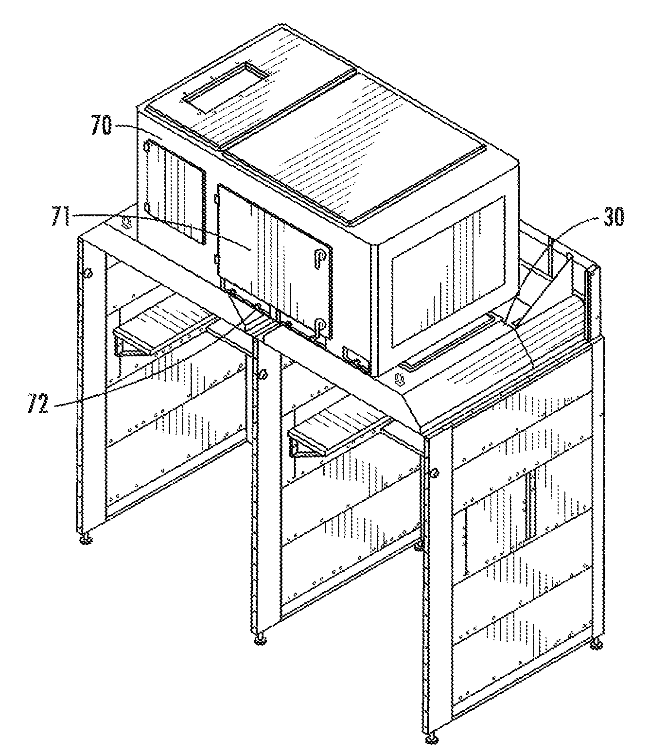 Welding booth