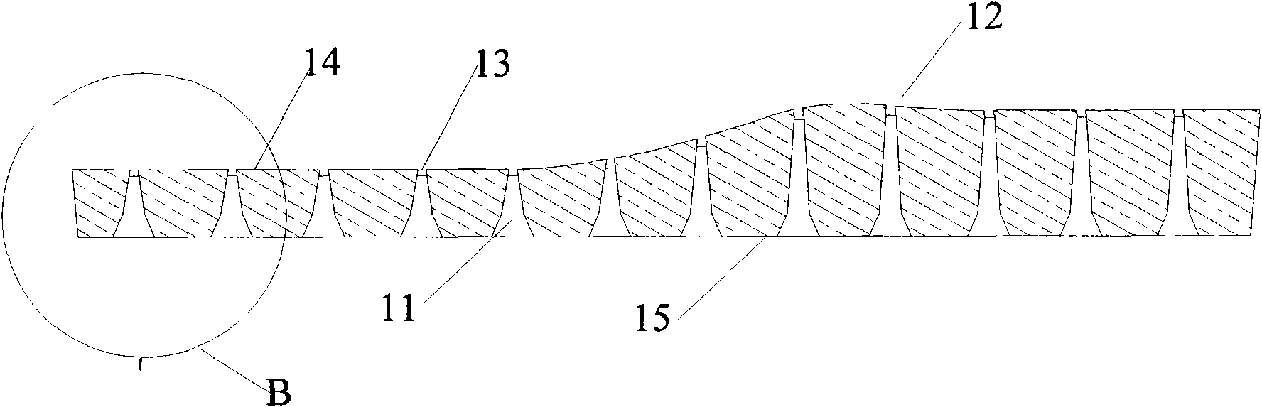 Breathing-type shoe pads