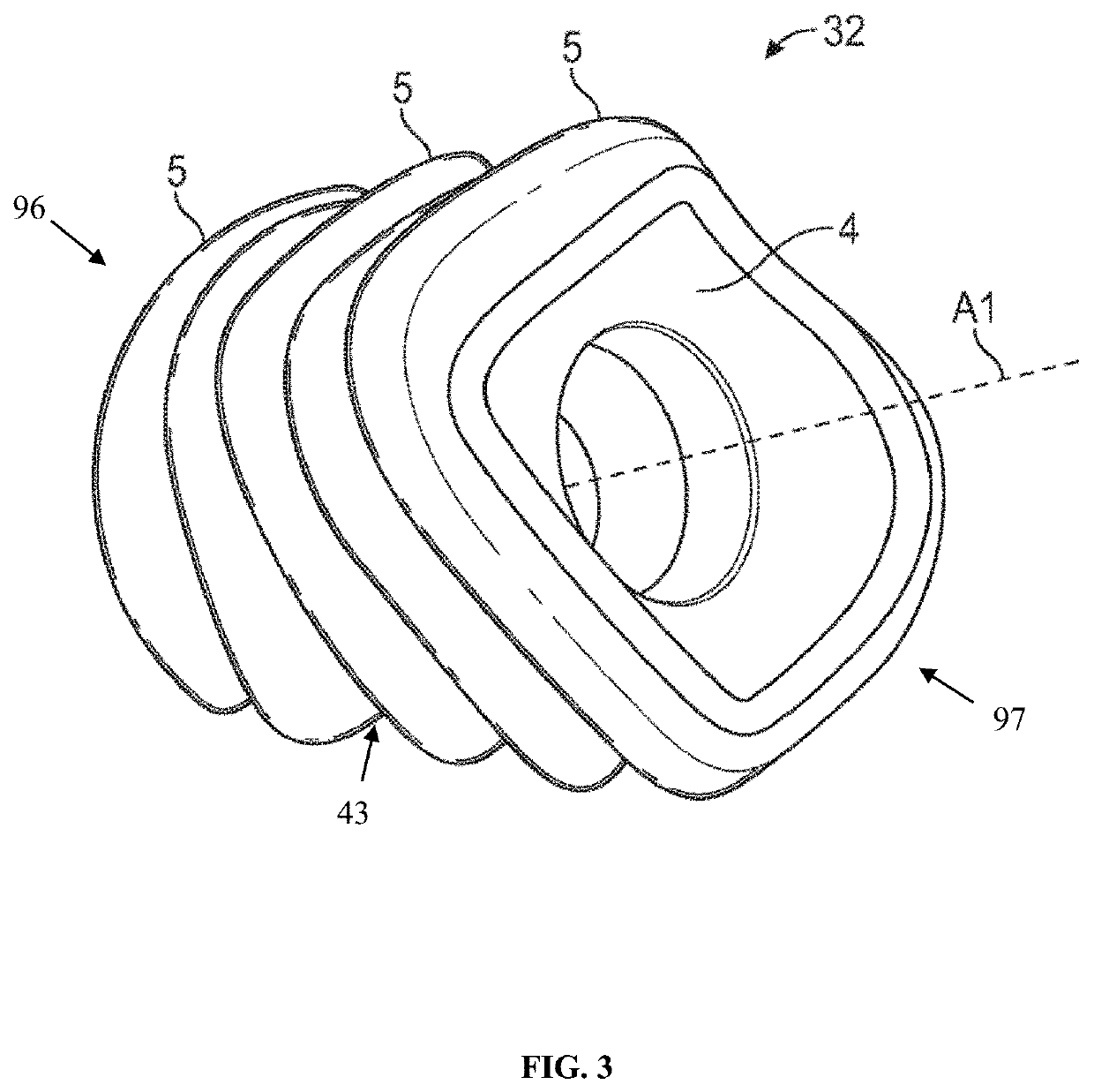 Sinusoidal wheel