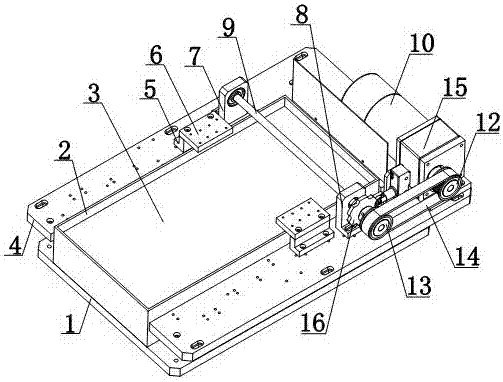 Belt driving type rubber roller rotation control device for corn peeling machine