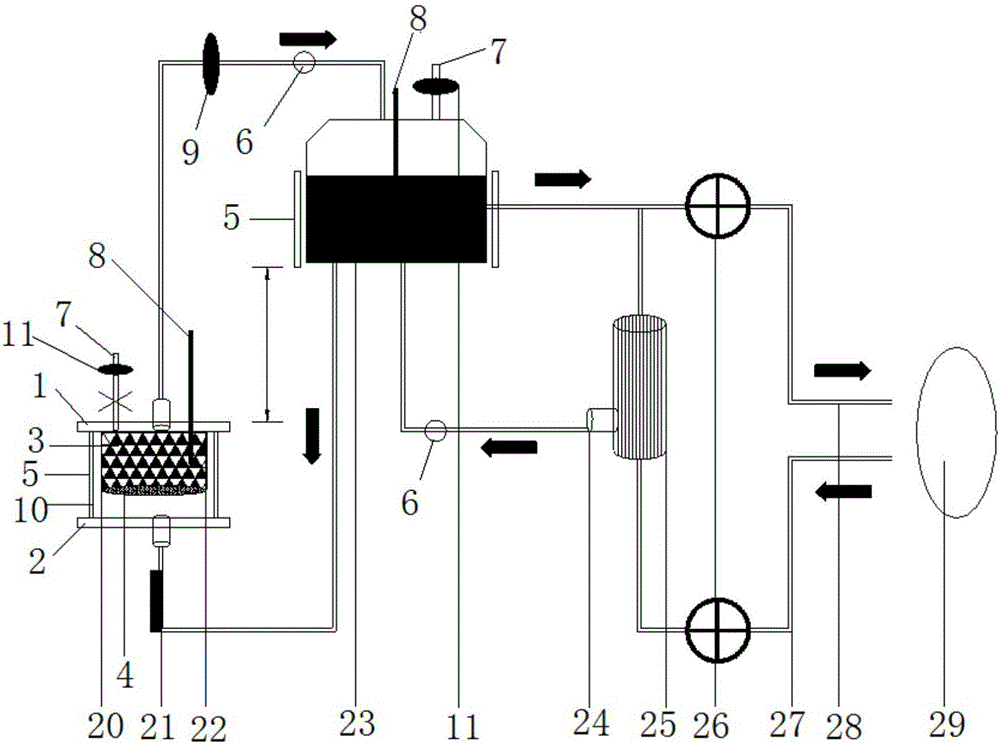 Biological artificial liver supporting system