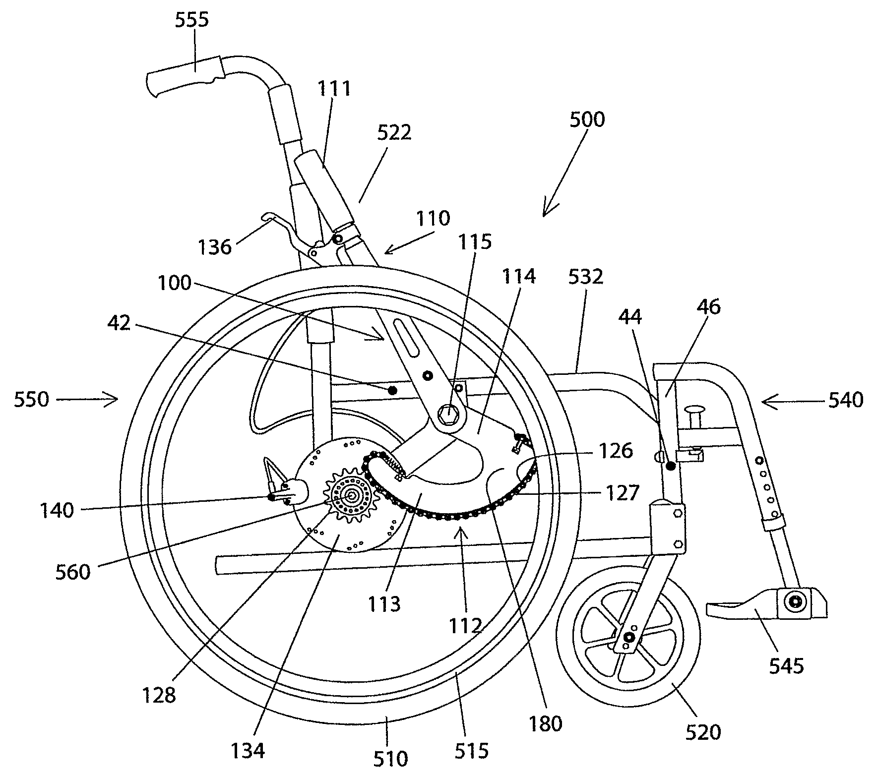 User-propelled wheeled vehicles