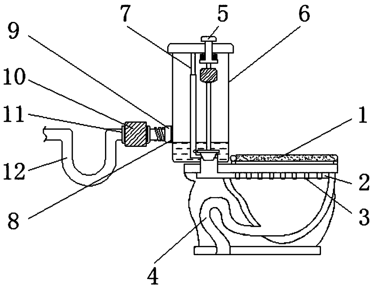 Switch valve for water pipe with anti-siphon phenomenon