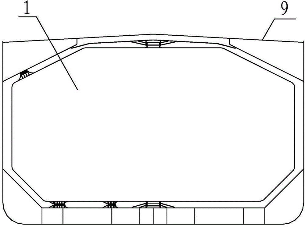 Insulated mounting method for combined supports of A-type independent liquid cargo tank