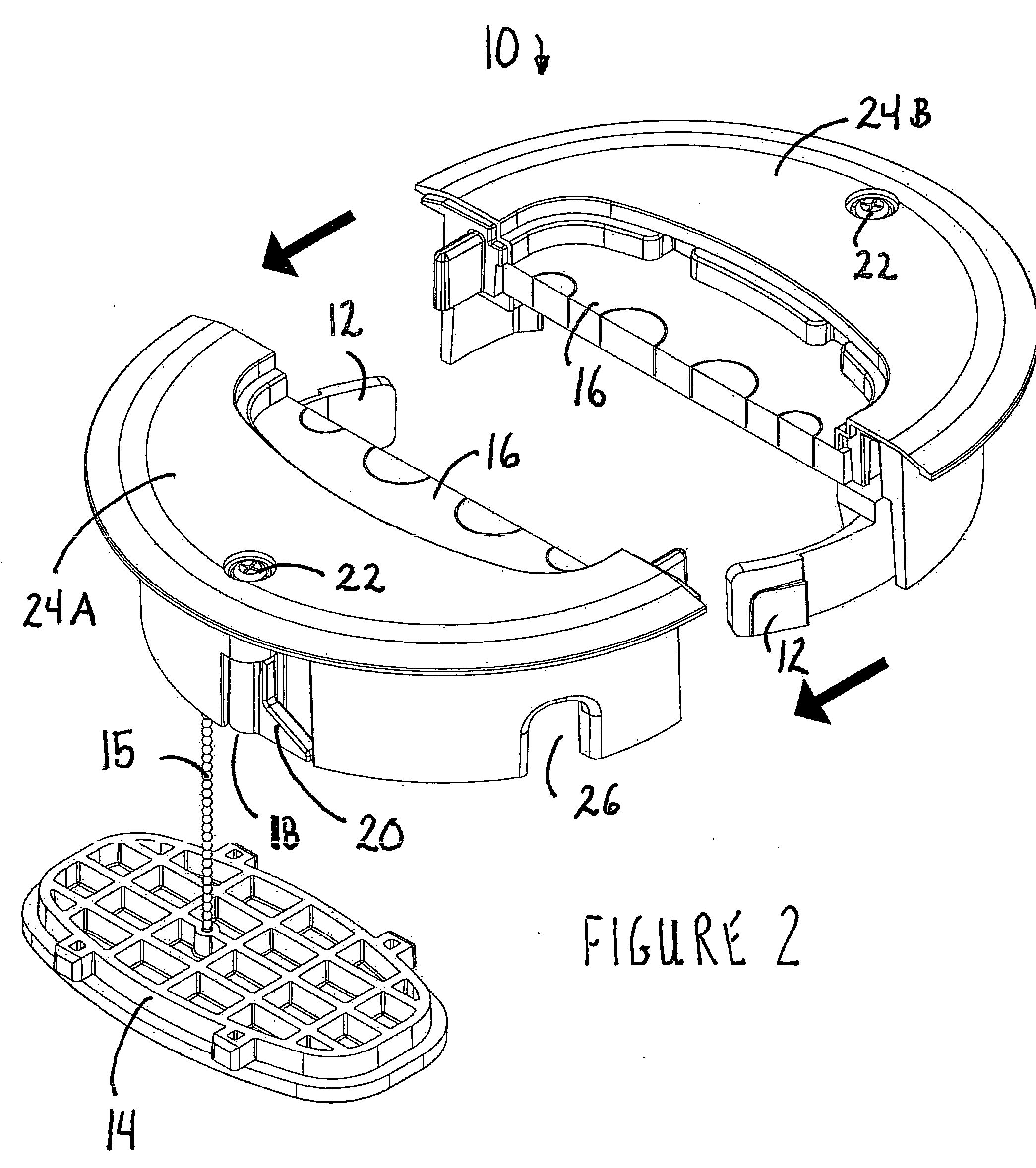 Method for retrofitting air plenum grommets