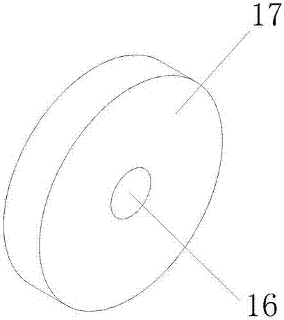 Slurry pump bionic piston casting forming method and device