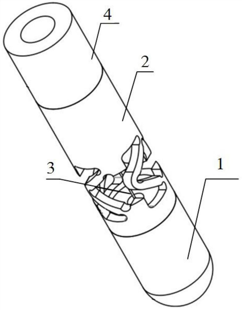 One-dimensional palpation force sensor based on fiber Bragg grating