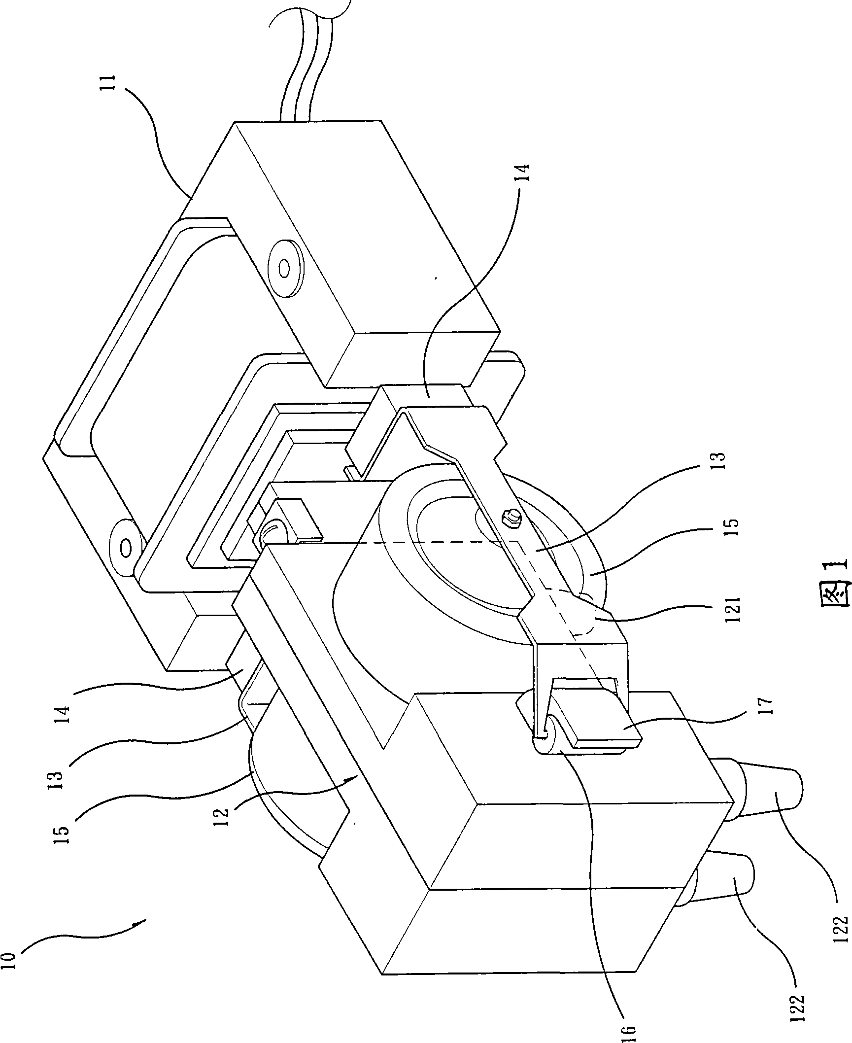 Structure improvement of electromagnetic pump