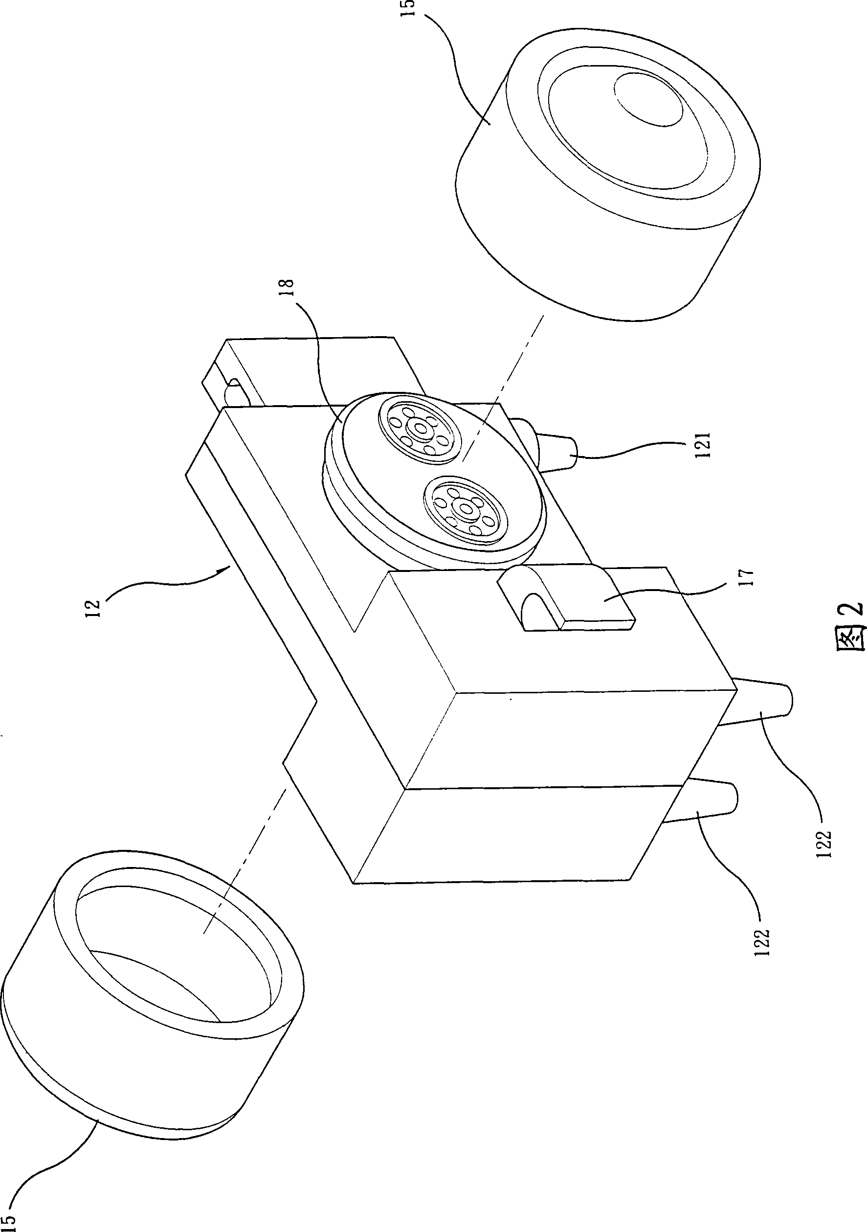 Structure improvement of electromagnetic pump