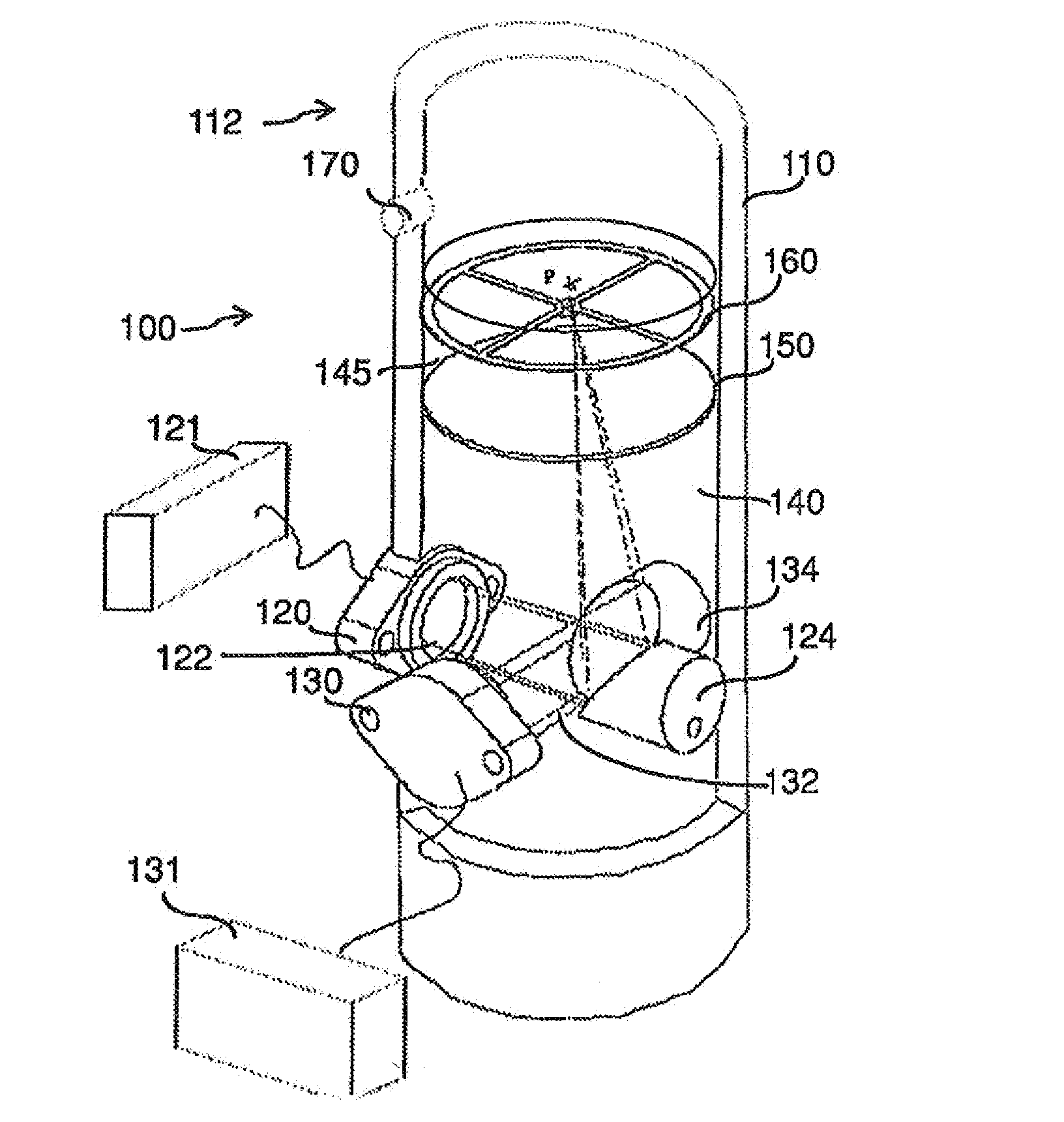 Device for nebulizing a liquid