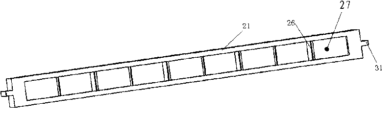 Non-contact magnetic force balance-type clamping stabilizing device of strip steel