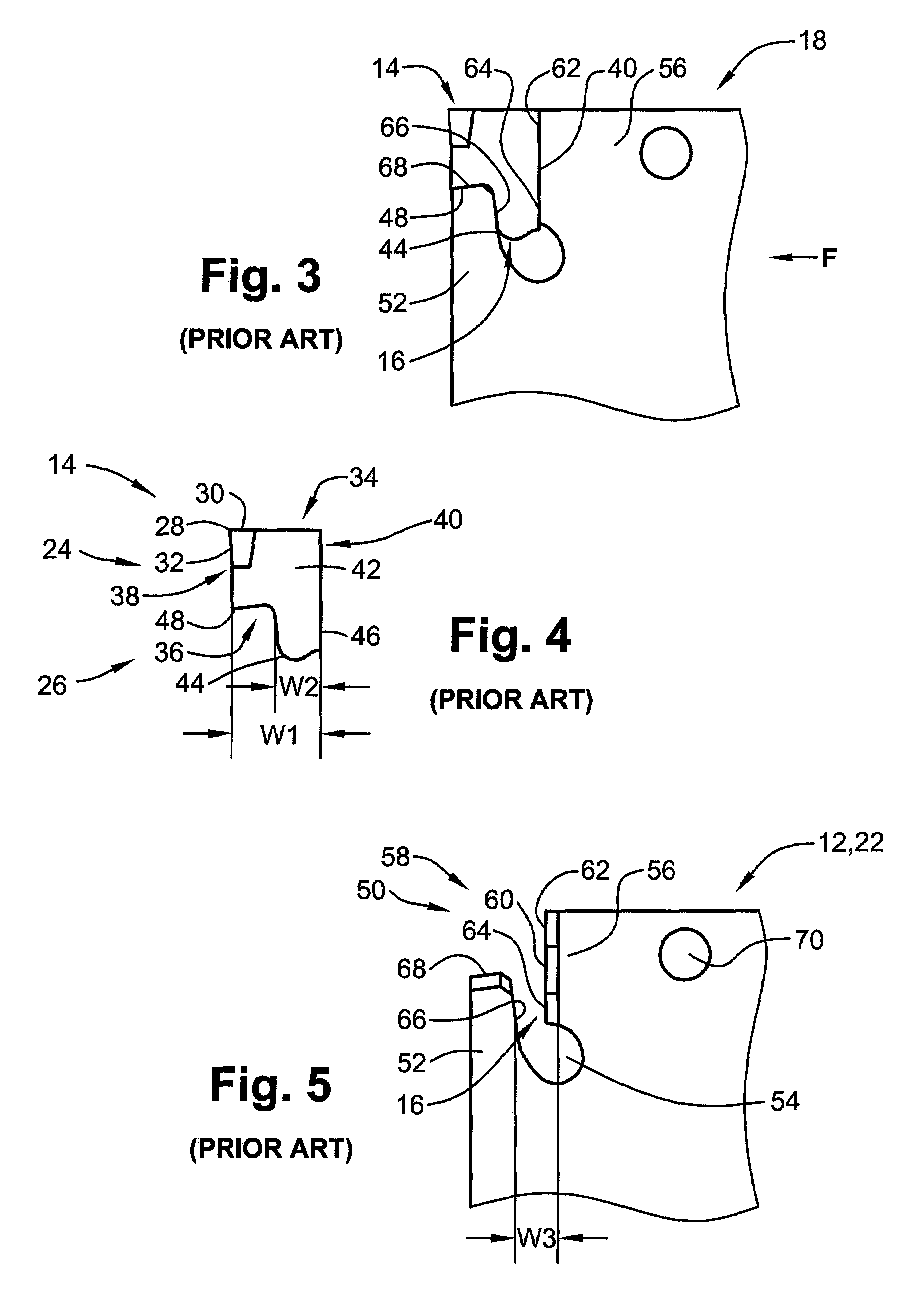 Cutting tool having cutting insert secured by non-penetrating abutment of a threaded fastener