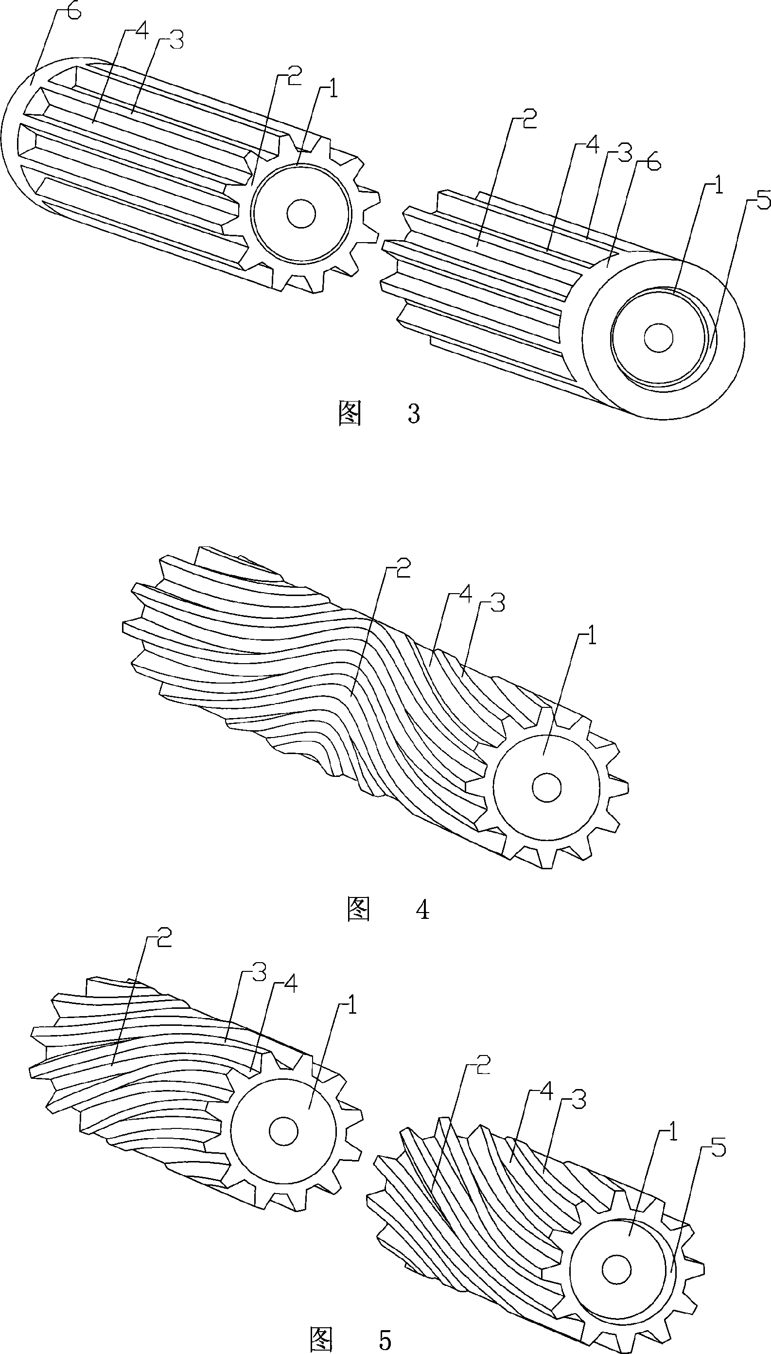 Roller of swabbing floor, and mop of using the roller