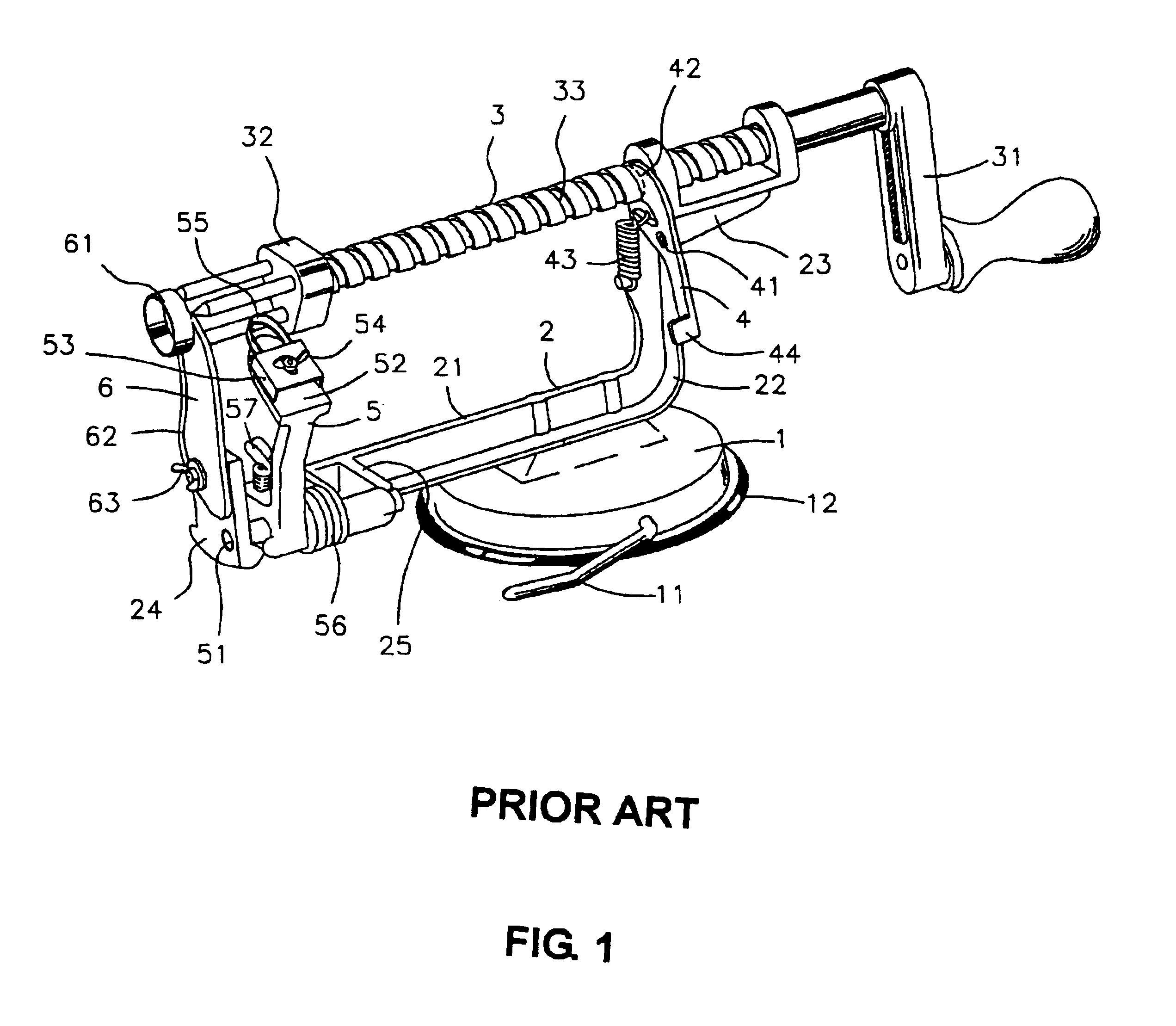 Apple/potato peeler