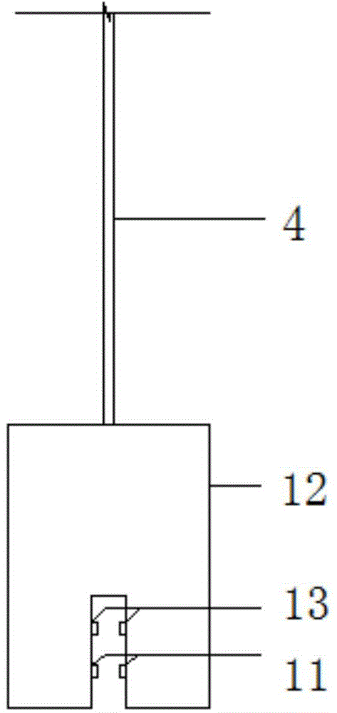 Vacuum preloading underground water level measurement device and method