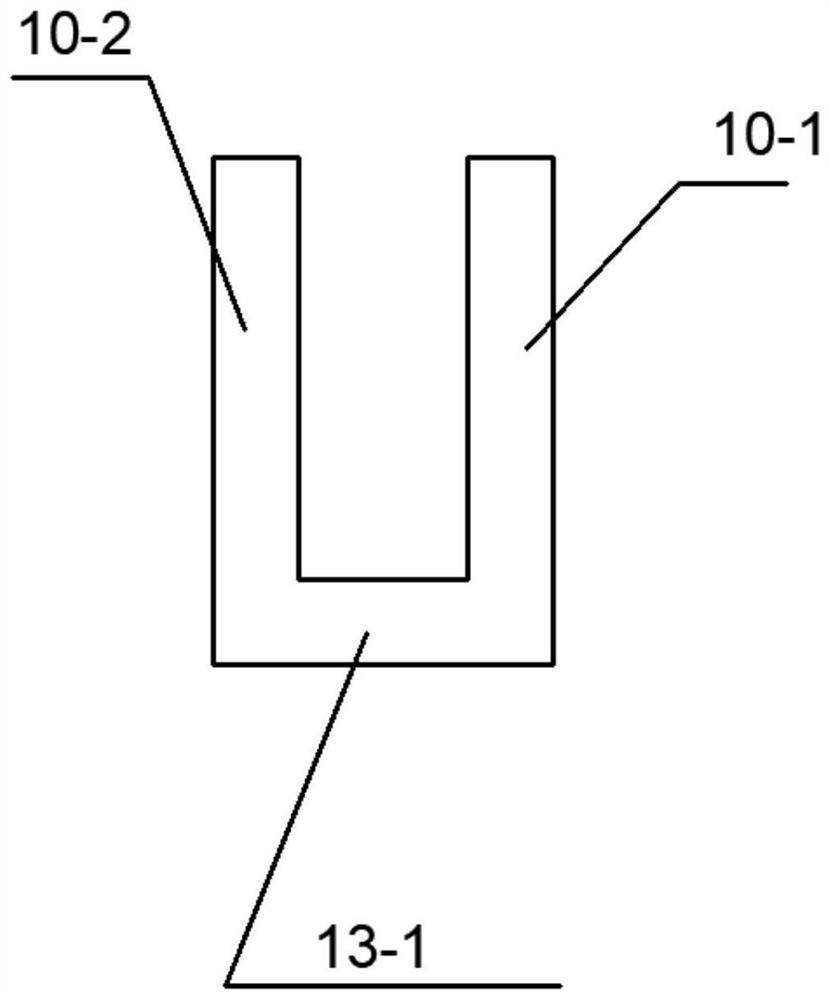 A trough-type fish-collecting antechamber adapted to different water depths in high-head dams