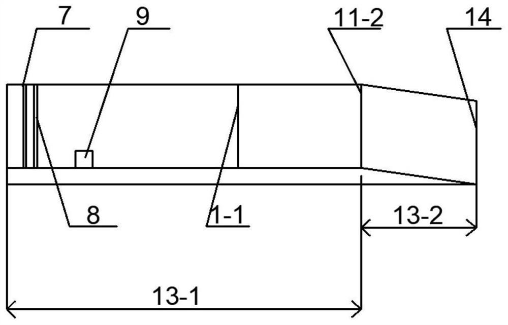 A trough-type fish-collecting antechamber adapted to different water depths in high-head dams