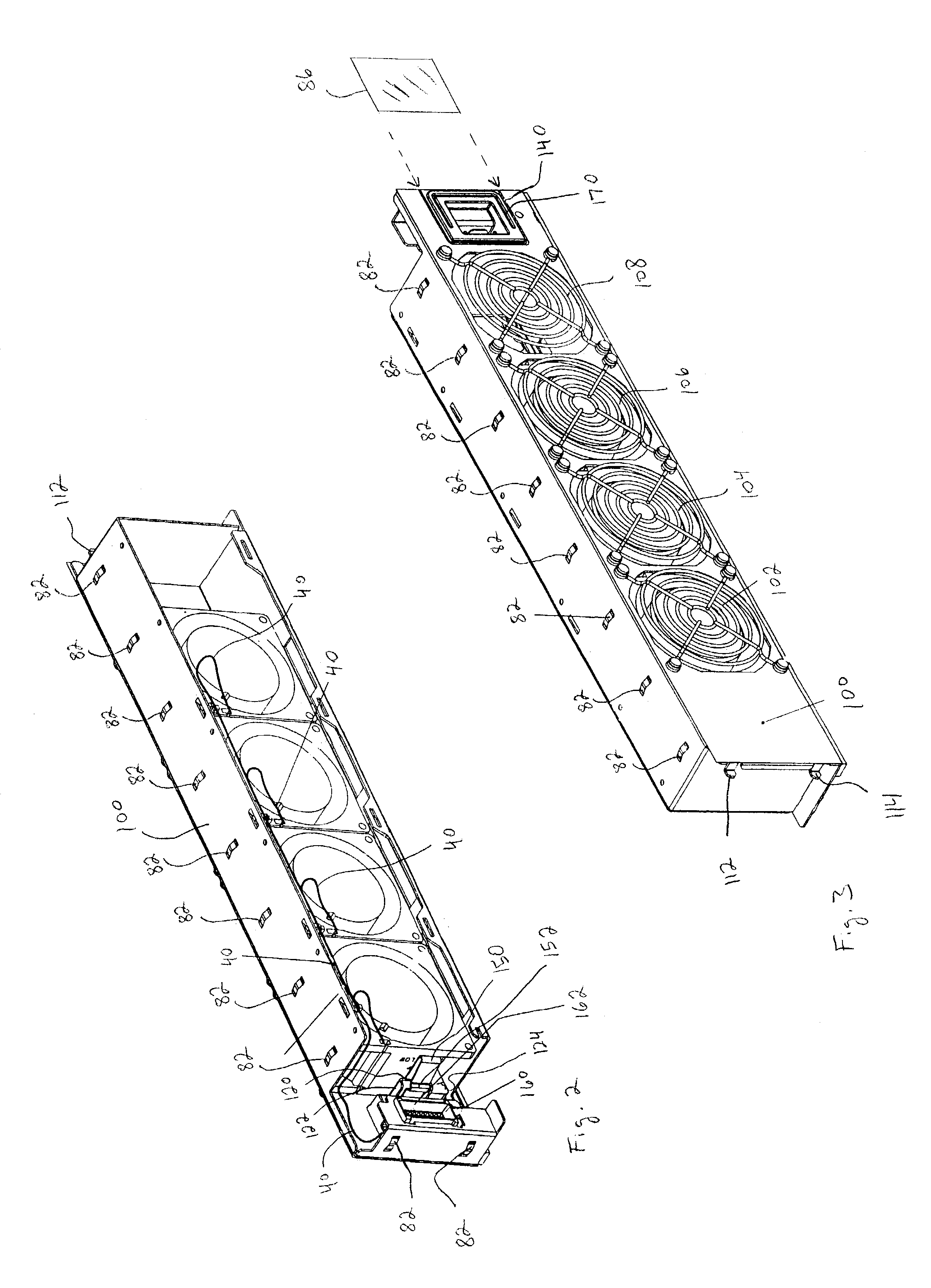 Fan tray assembly