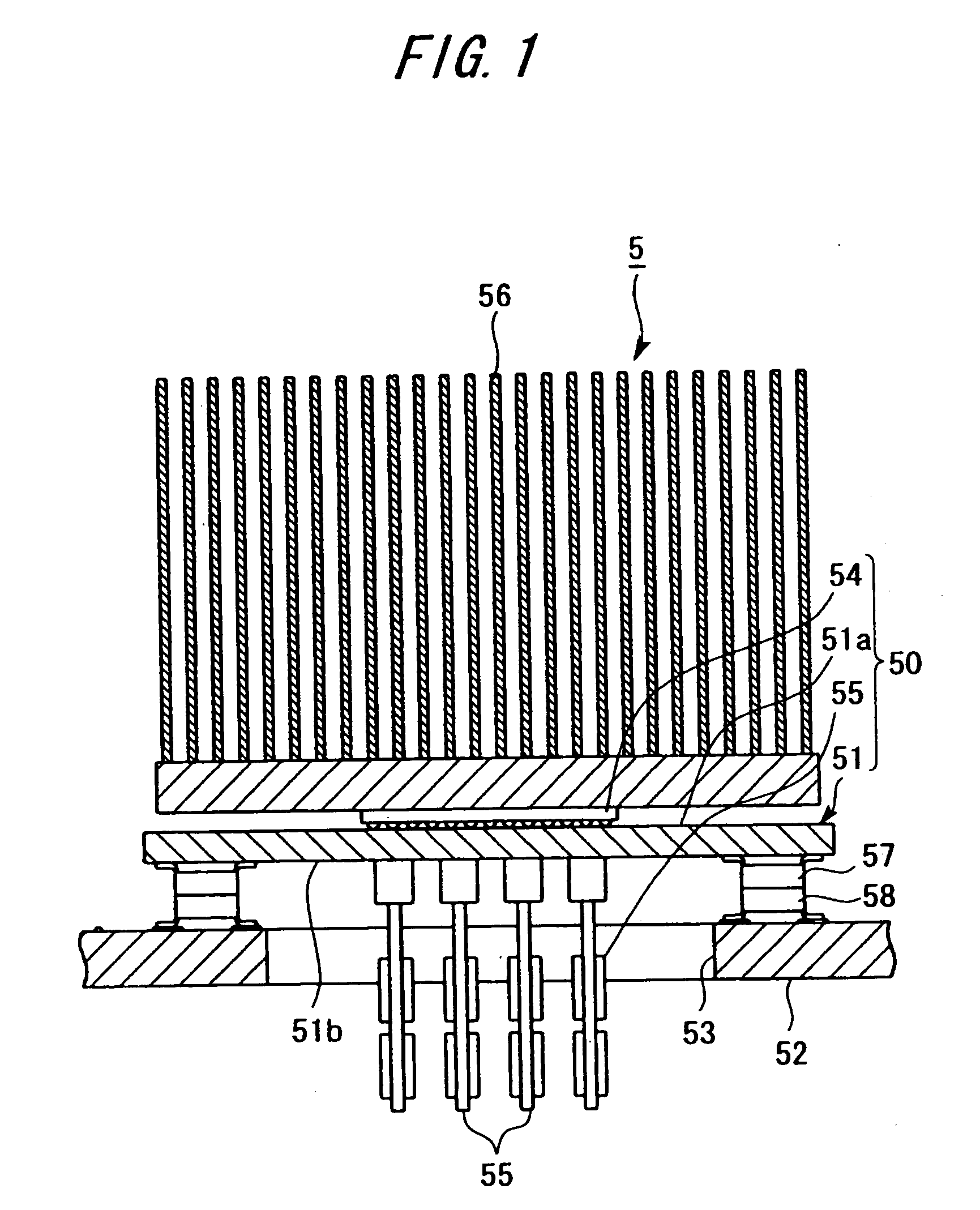 Board mounting method and mounting structure