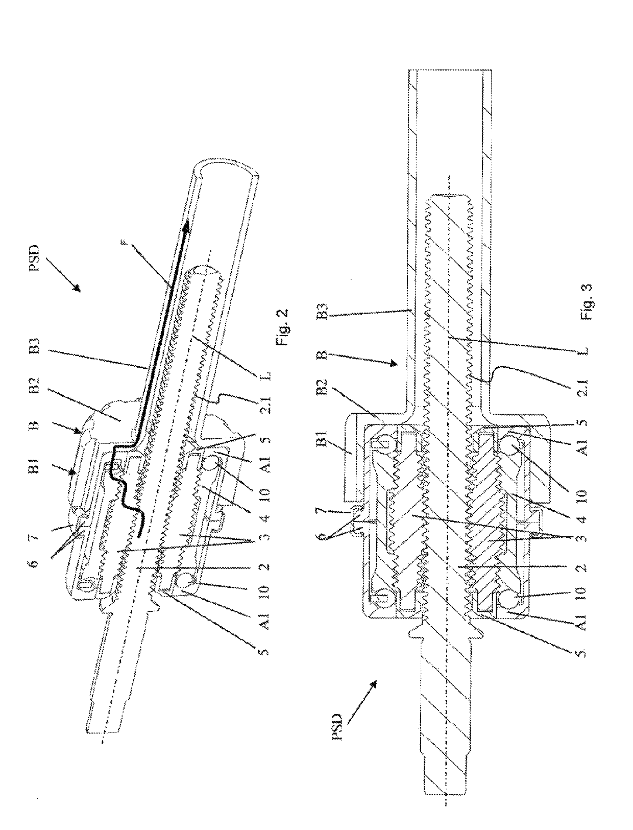 Actuator with planetary screw drive (PSD)