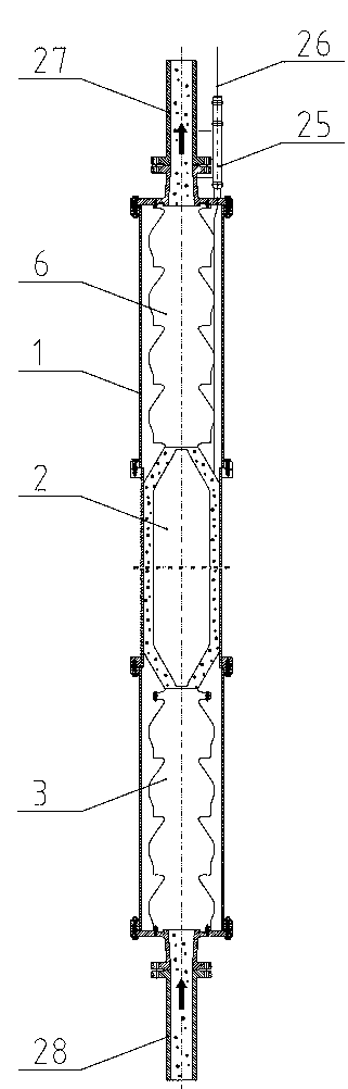 Multistage electric pump for improving coarse-particle solid-liquid two-phase slurry