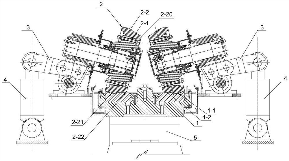 A grinding structure design method for vertical mills with different grinding zones