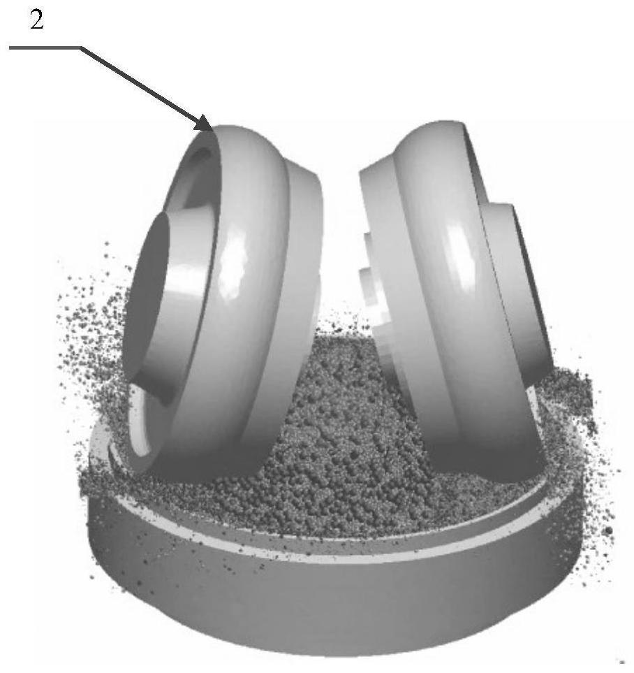 A grinding structure design method for vertical mills with different grinding zones