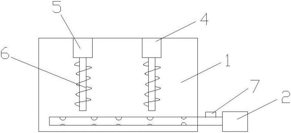 Sludge stirring device