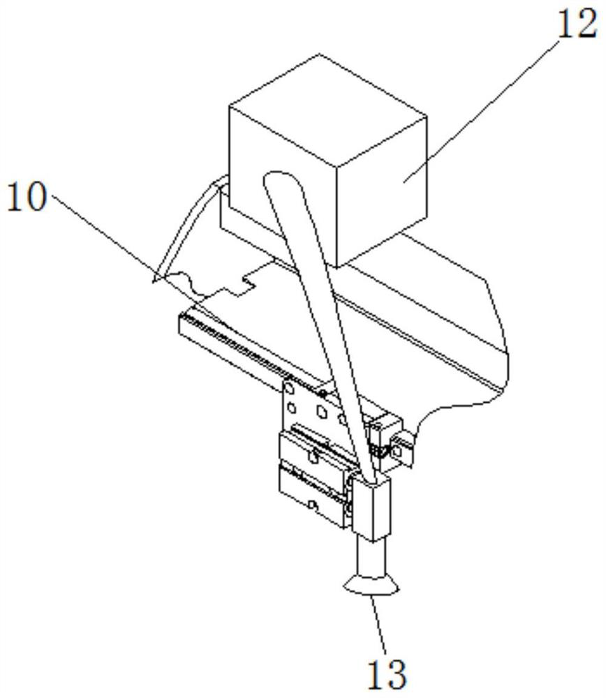 Convenient and stable mechanical part fixing device