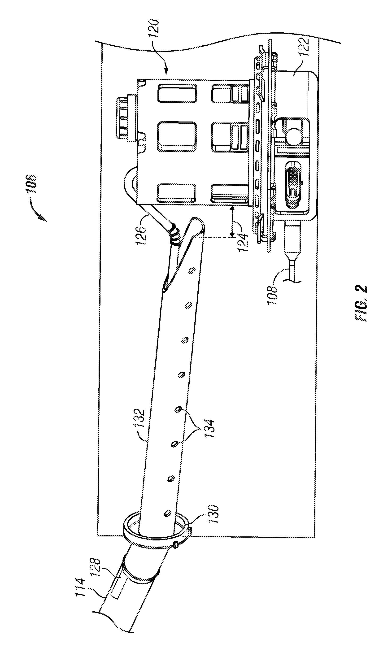 Emission control system for a vehicle