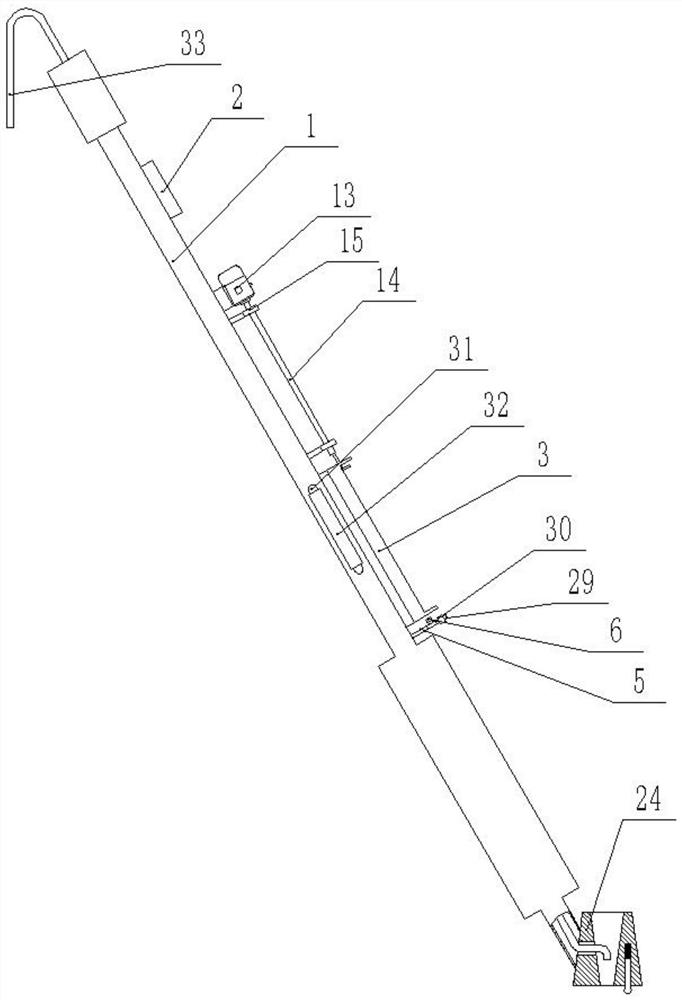 A rapid repair device for asphalt pavement cracks